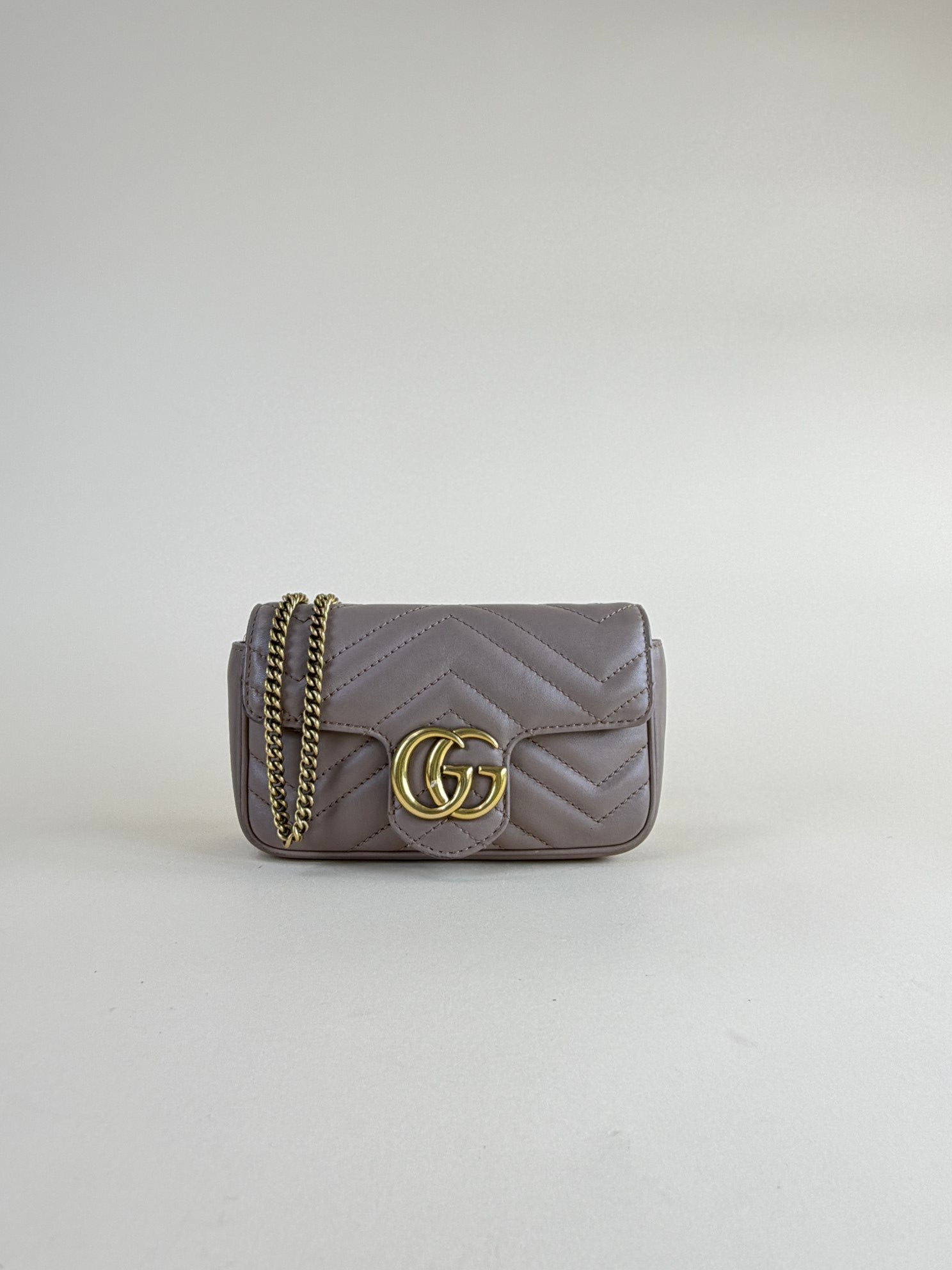Gucci Bicolor GG Marmont Mini Crossbody Bag