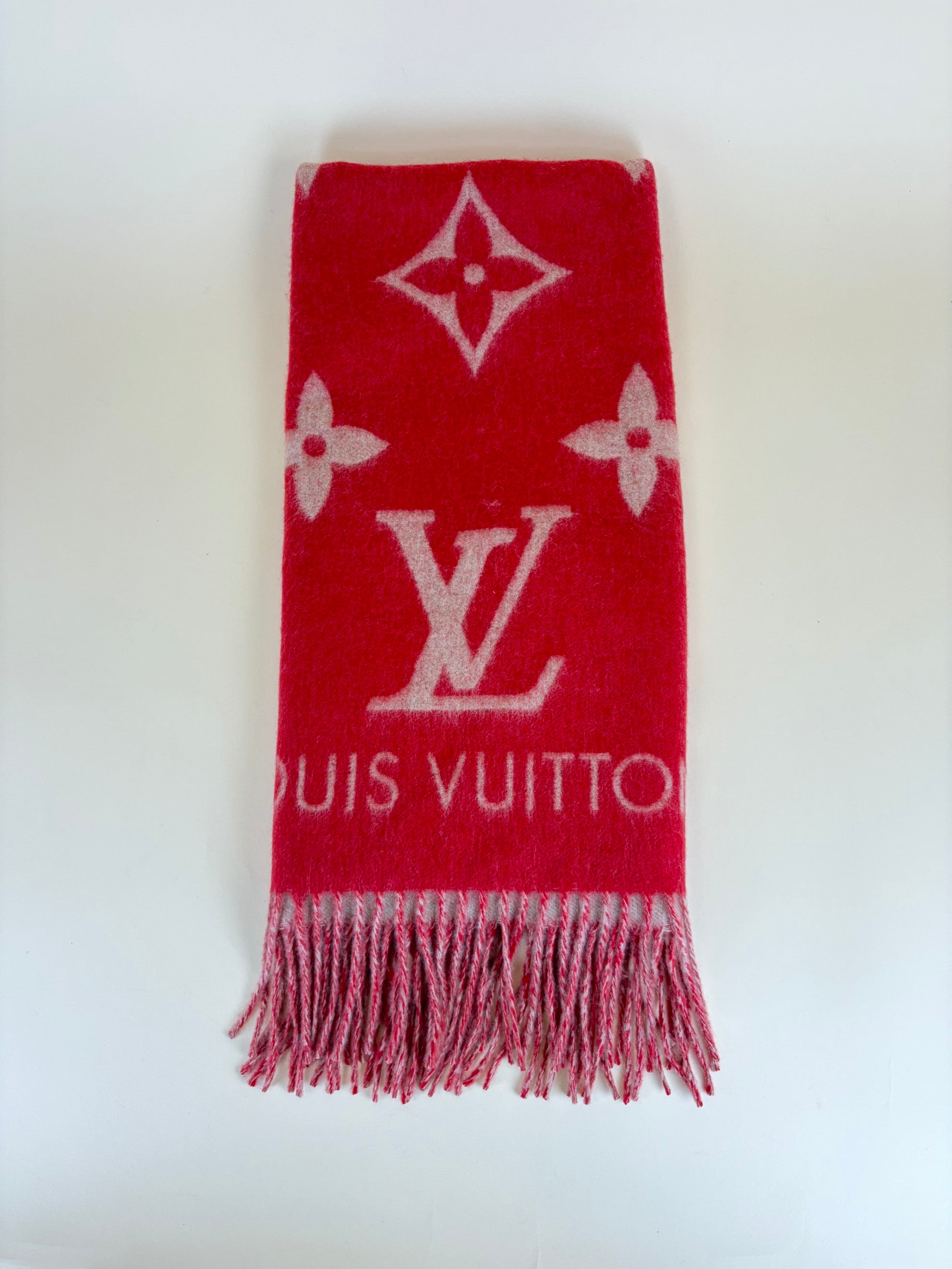 Louis Vuitton Bicolor Reykjavik Wool Scarf