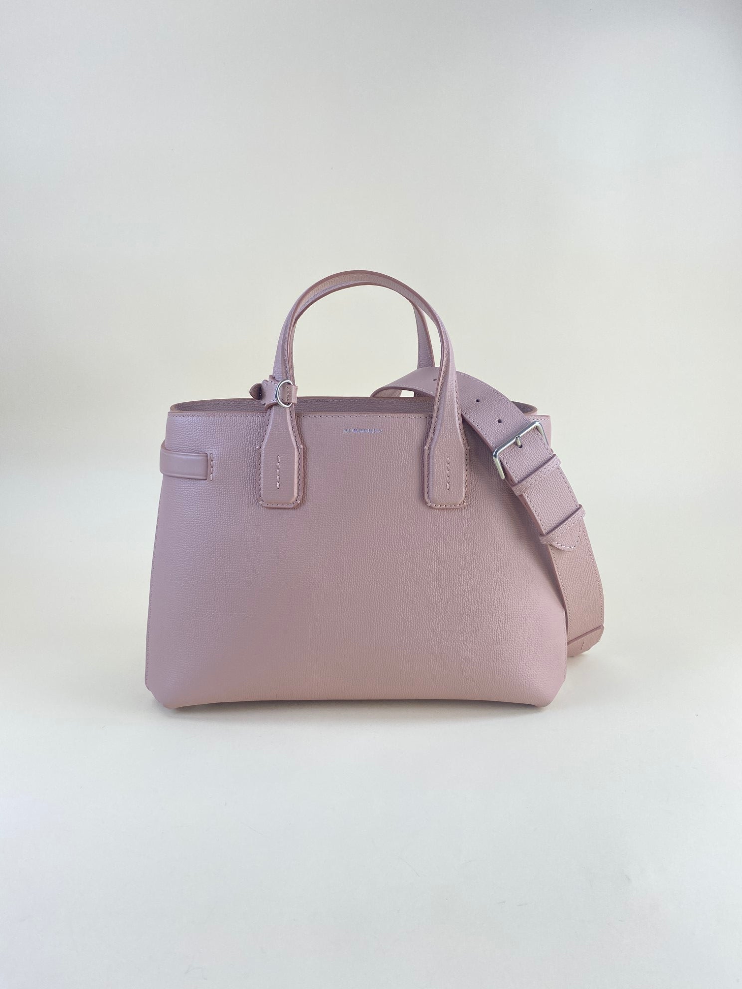 Burberry pink Banner Medium Bag