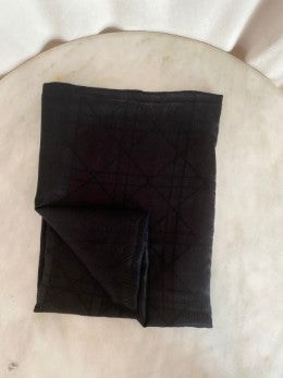 Christian Dior Black Scarf-Scarf-Christian Dior-The Closet Egypt