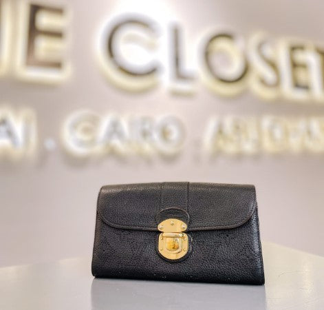 Louis Vuitton Black Empreiante Wallet with Initials-wallet-Louis Vuitton-The Closet Egypt