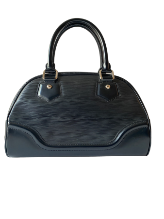 Louis Vuitton Black Bowling Montaigne PM Bag-handbag-Louis Vuitton-The Closet Egypt
