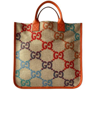 Gucci Multicolor Supreme Faux Tote Bag-handbag-Gucci-The Closet Egypt