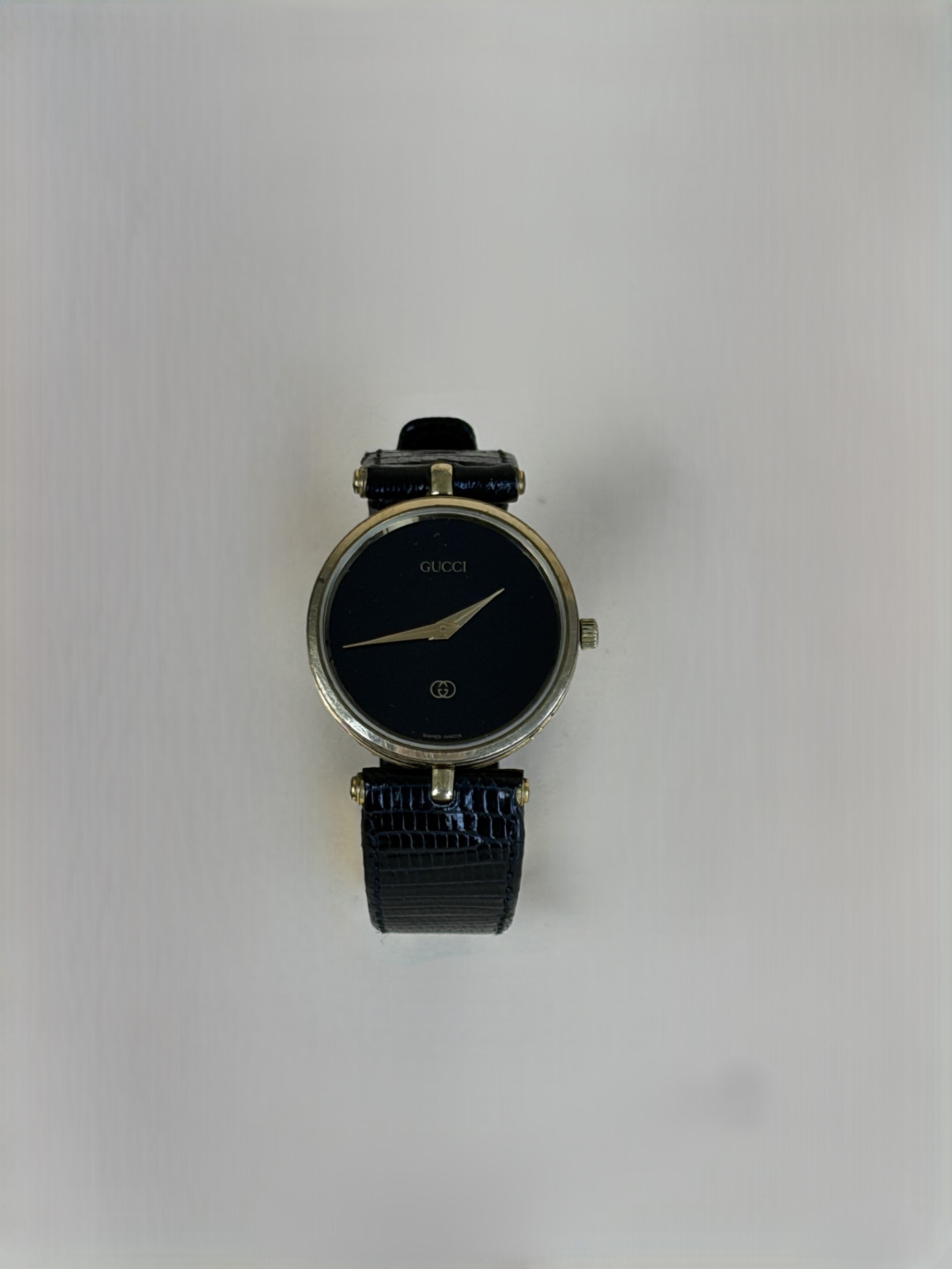 Gucci Black Vernis Watch