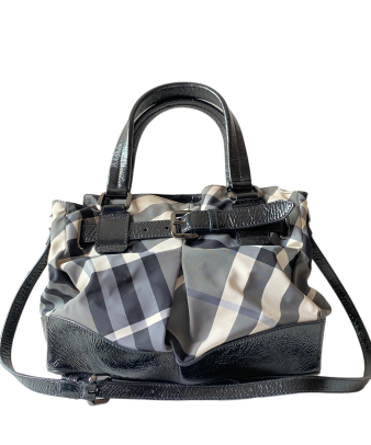 Burberry Bicolor Beat Check Nylon Tote Bag-handbag-Burberry-The Closet Egypt