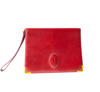 Cartier Dark Red Clutch-Clutch-Cartier-The Closet Egypt