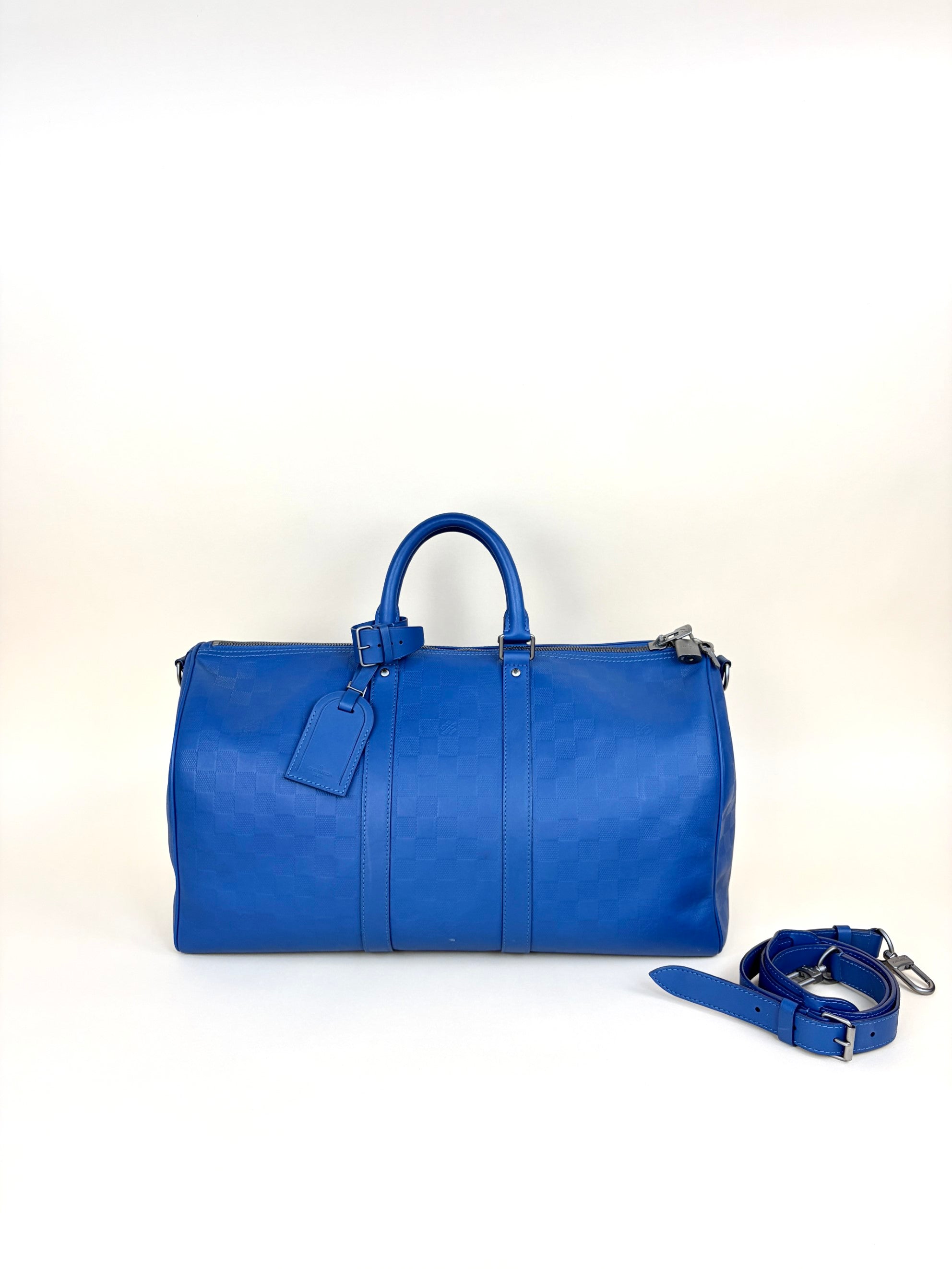 Louis Vuitton Neptune Damier Infini Keepall Bandouliere 45 bag