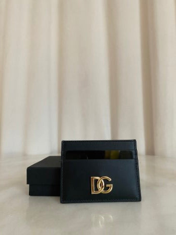 Dolce & Gabbana Black DG Card Holder-Card Holder-Dolce & Gabbana-The Closet Egypt