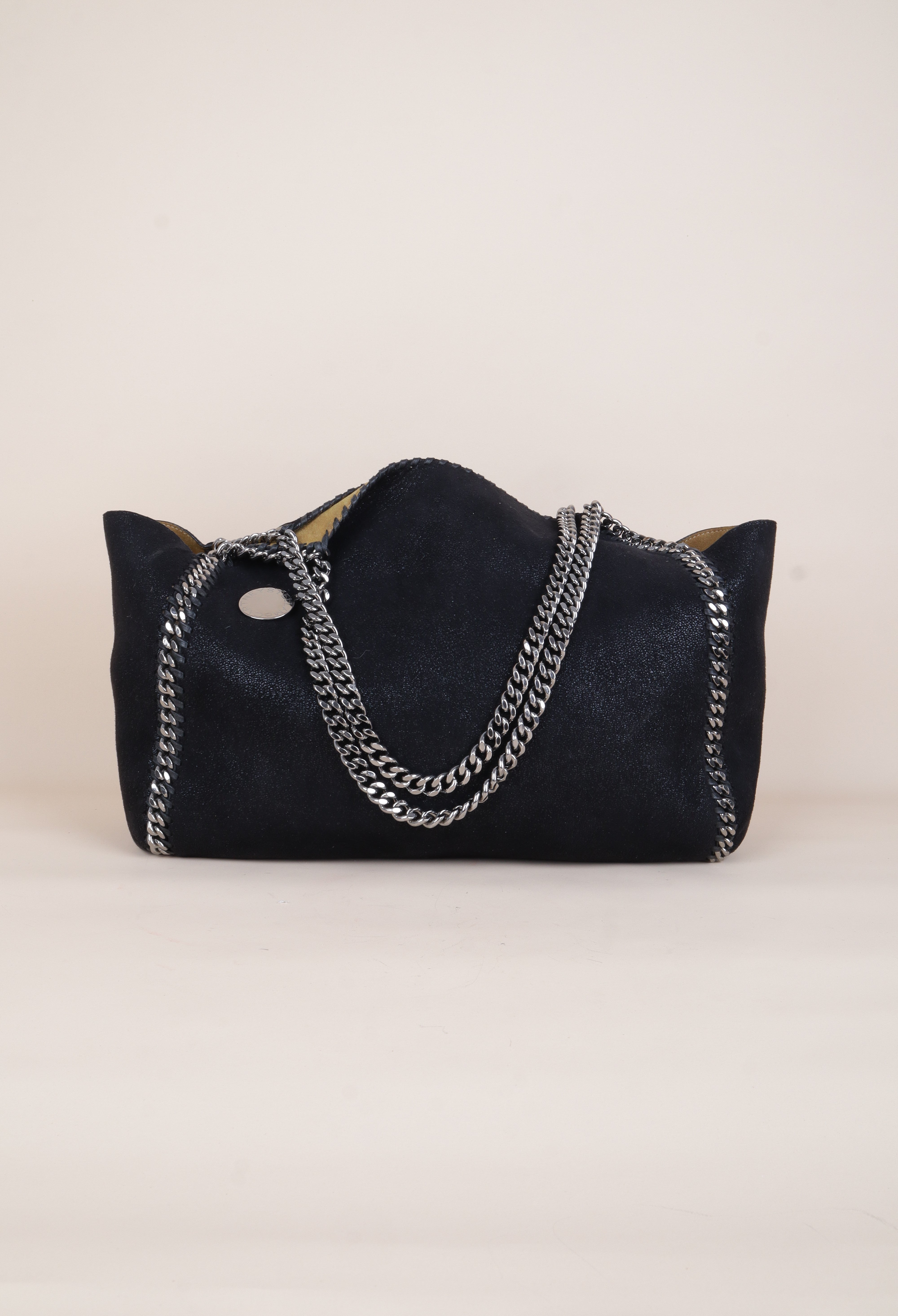 Stella Mccartney Bicolor Velvet Reversible Falabella Bag