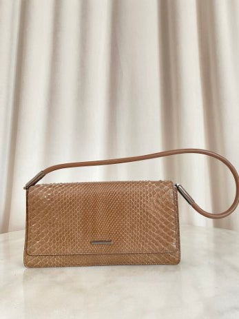 Gucci Brown Python Hobo Bag-handbag-Gucci-The Closet Egypt