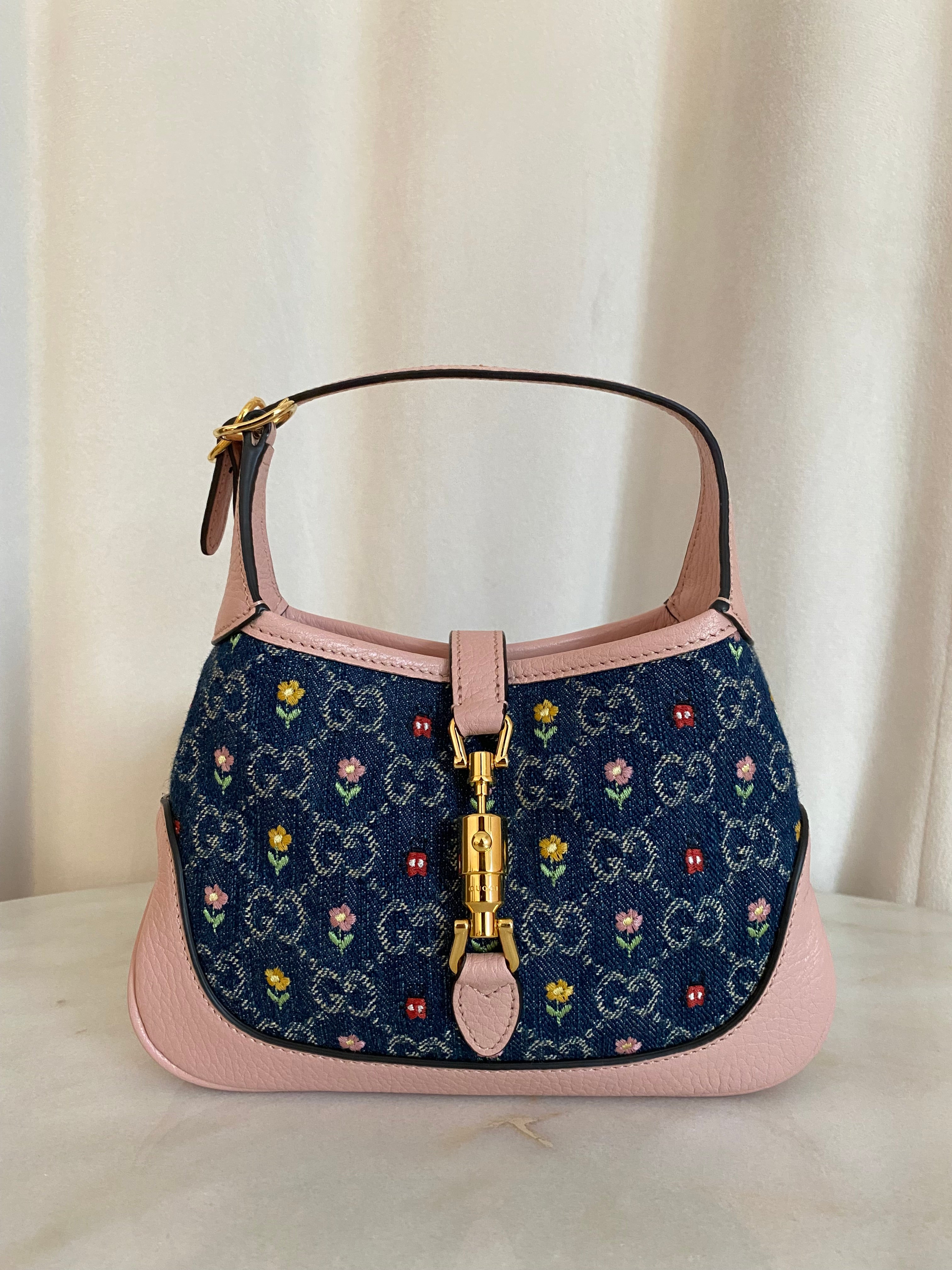 Gucci Bicolor Jackie 1961 Mini Shoulder Bag-handbag-Gucci-The Closet Egypt