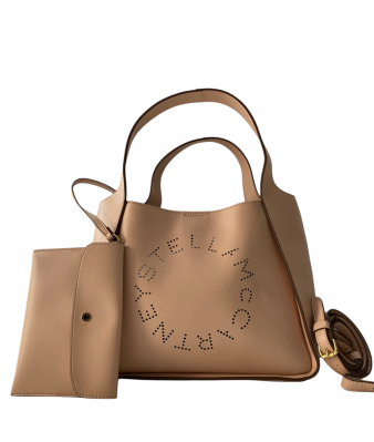 Stella Mccartney Pink Logo Tote Bag-handbag-Stella Mccartney-The Closet Egypt