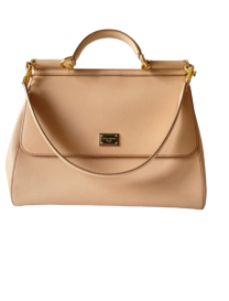 Dolce & Gabbana Beige Dauphin Sicily Maxi Bag-handbag-Dolce & Gabbana-The Closet Egypt