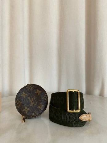 Louis Vuitton Monogram Green Bandouliere Multi Pochette-Pochette-Louis Vuitton-The Closet Egypt