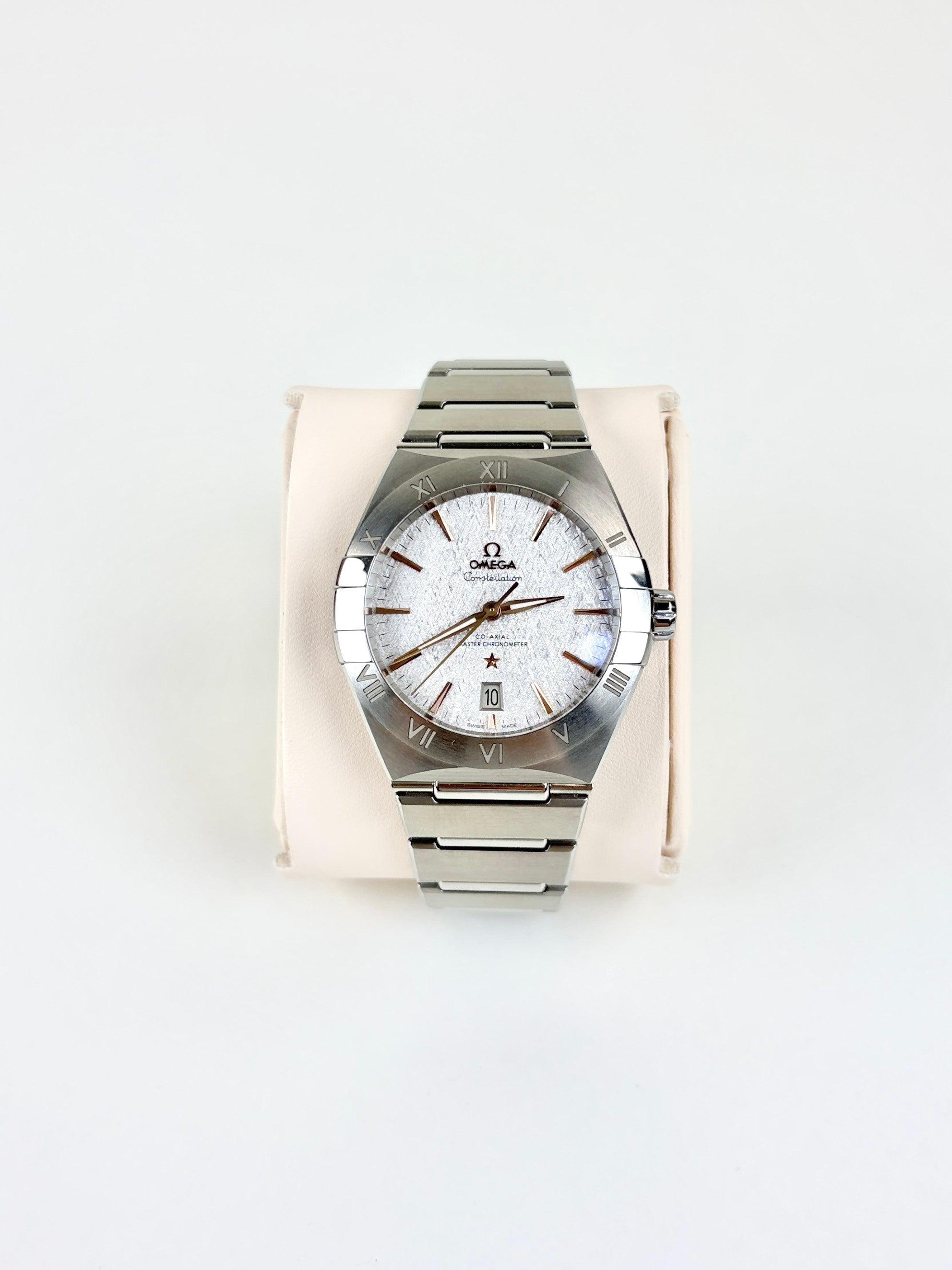 Omega Constellation 39 mm steel on steel