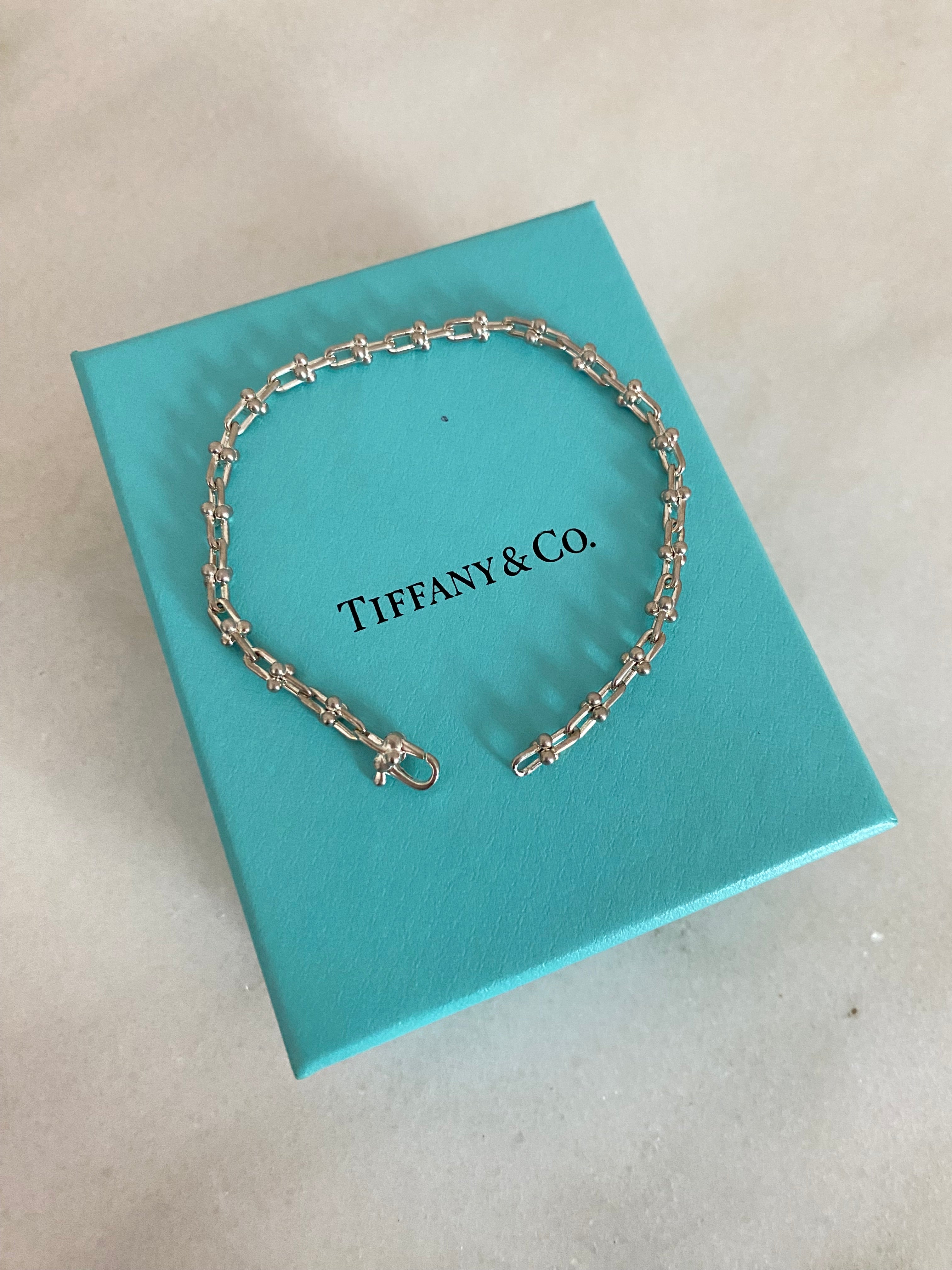 Tiffany & Co Silver Micro Link Bracelet-Bracelet-Tiffany & Co-The Closet Egypt