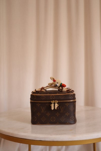 Makeup Bag Louis Vuitton Small Monogram Purse Toiletry Pouch