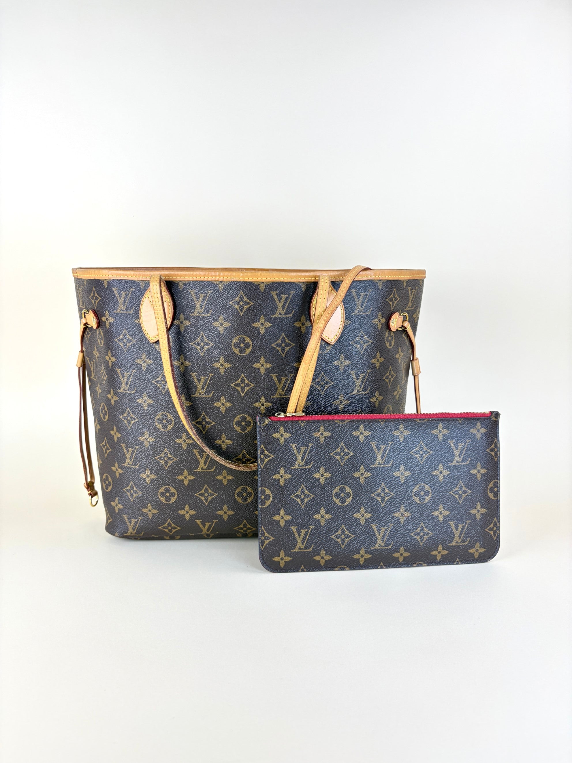 Louis Vuitton monogram canvas Never full MM Bag