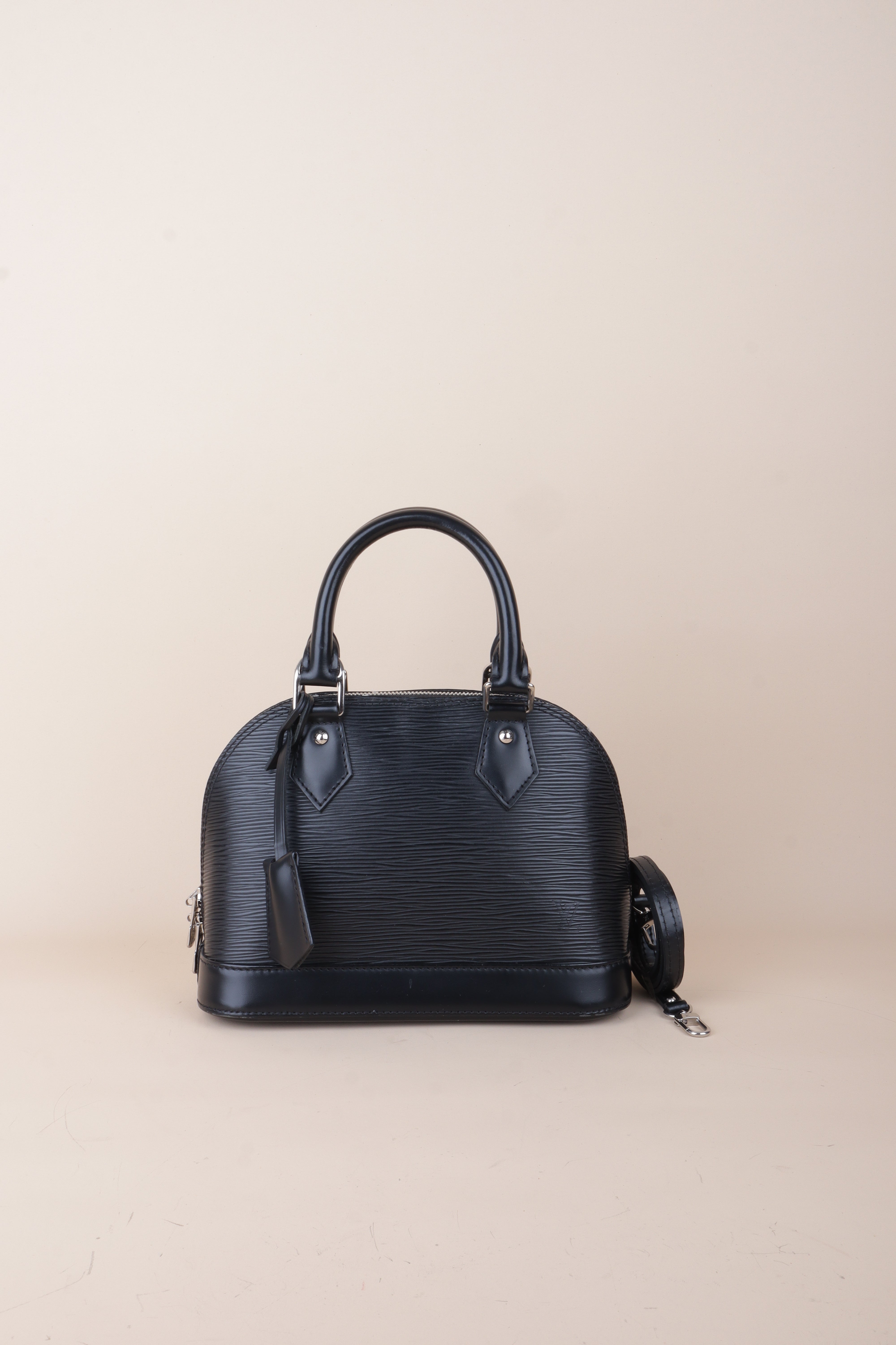 Louis Vuitton Coquelicot black Alma BB Bag
