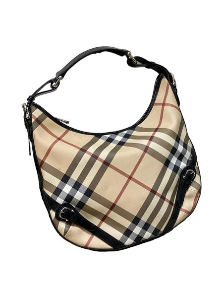 Burberry Black Nova Check Hobo Bag-handbag-Burberry-The Closet Egypt
