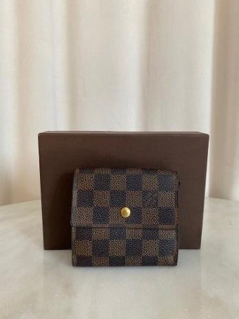 Louis Vuitton Damier Ebene Small Wallet-wallet-Louis Vuitton-The Closet Egypt