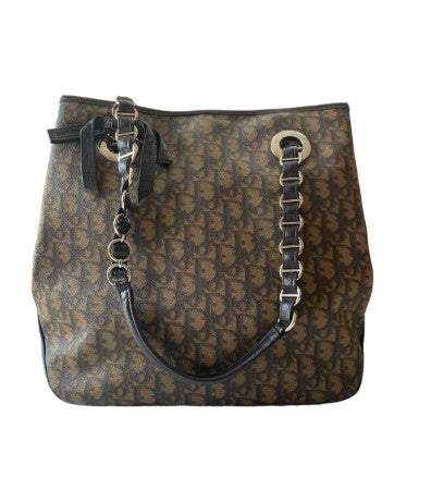 Christian Dior Brown Vintage Monogram Bag