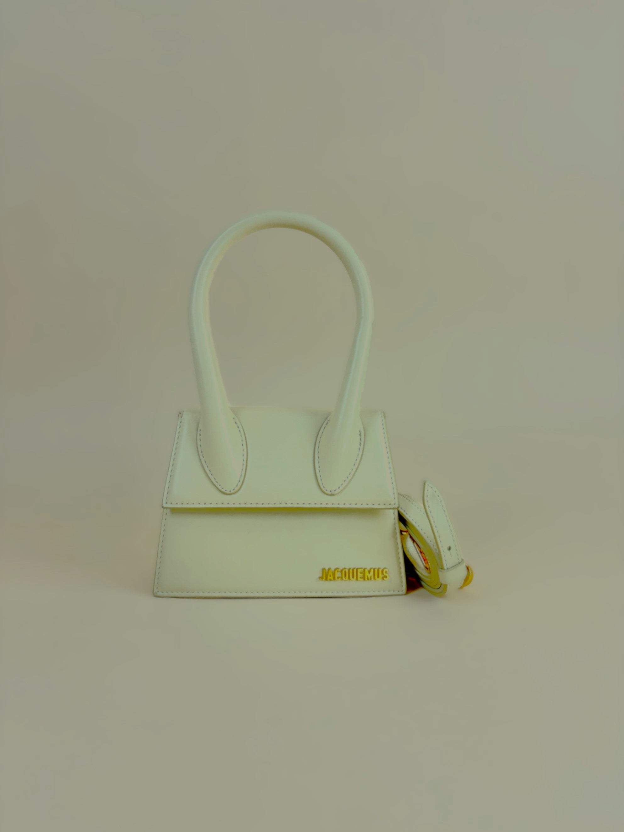 Jacquemus the medium White Le Chiquito signature