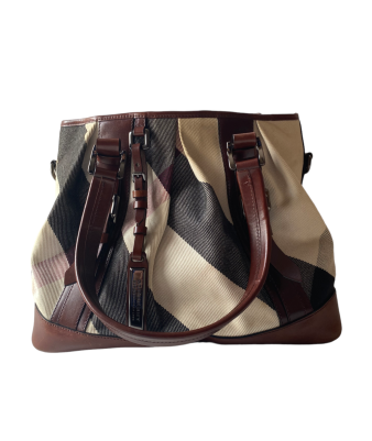 Burberry Brown Mega Check Shoulder Bag-handbag-Burberry-The Closet Egypt