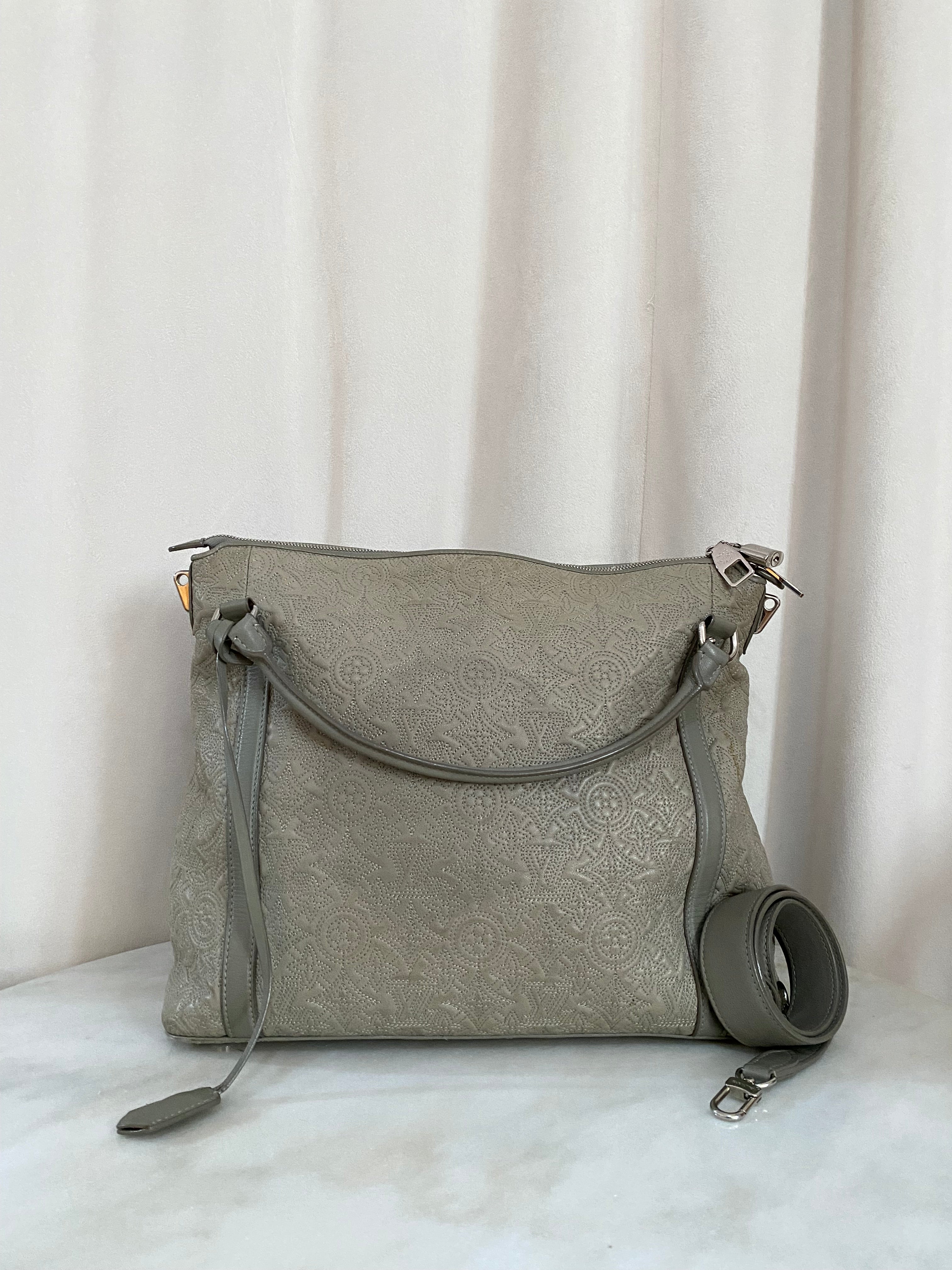 Louis Vuitton Grey Monogram Antheia lxia Bag-handbag-Louis Vuitton-The Closet Egypt