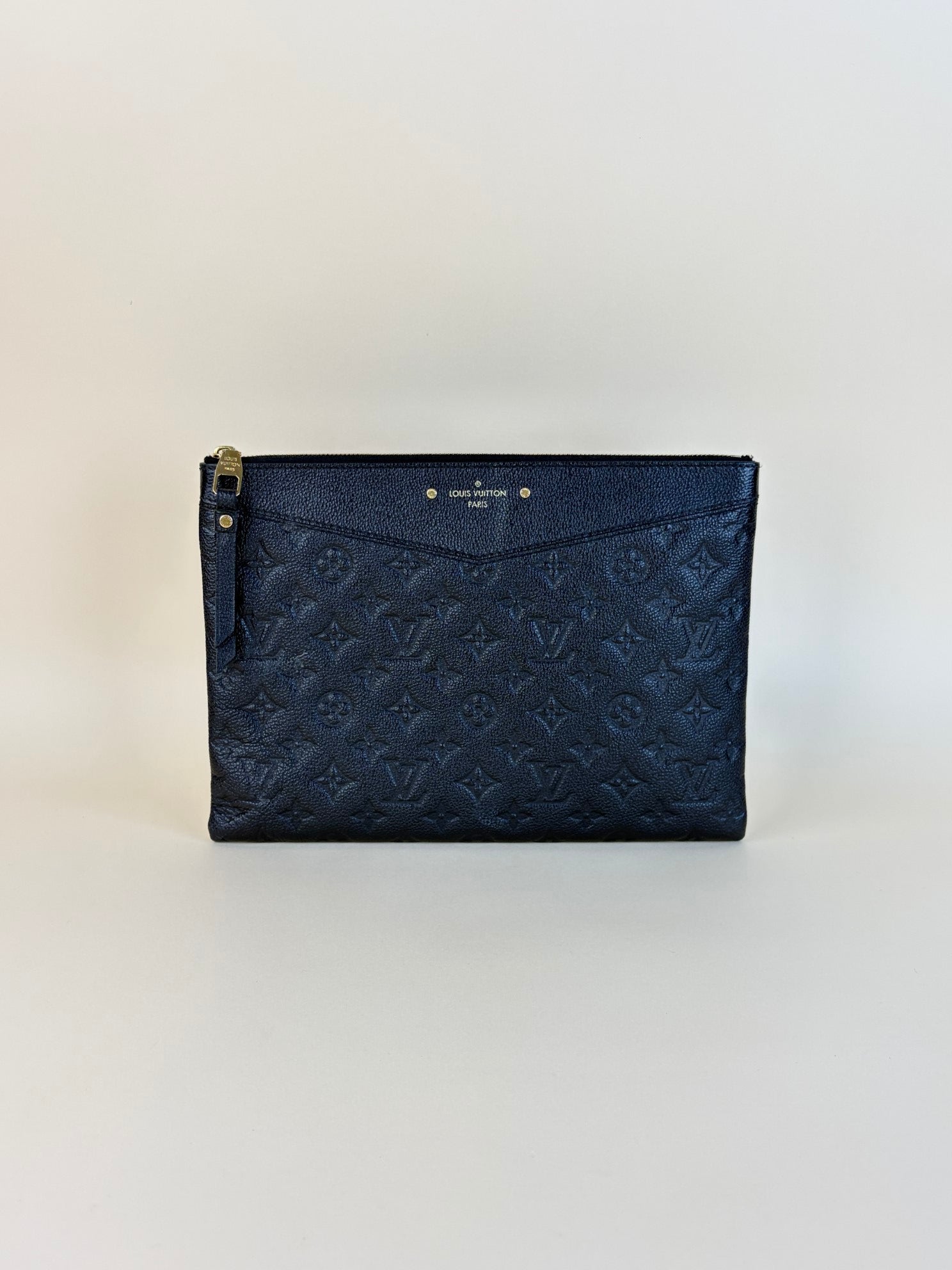 Louis Vuitton Black Monogram Empreinte Daily Pouch