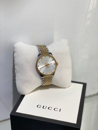 Gucci Stainless Steel Yellow Gold G-Timeless Bee 36mm Watch-Watch-Gucci-The Closet Egypt