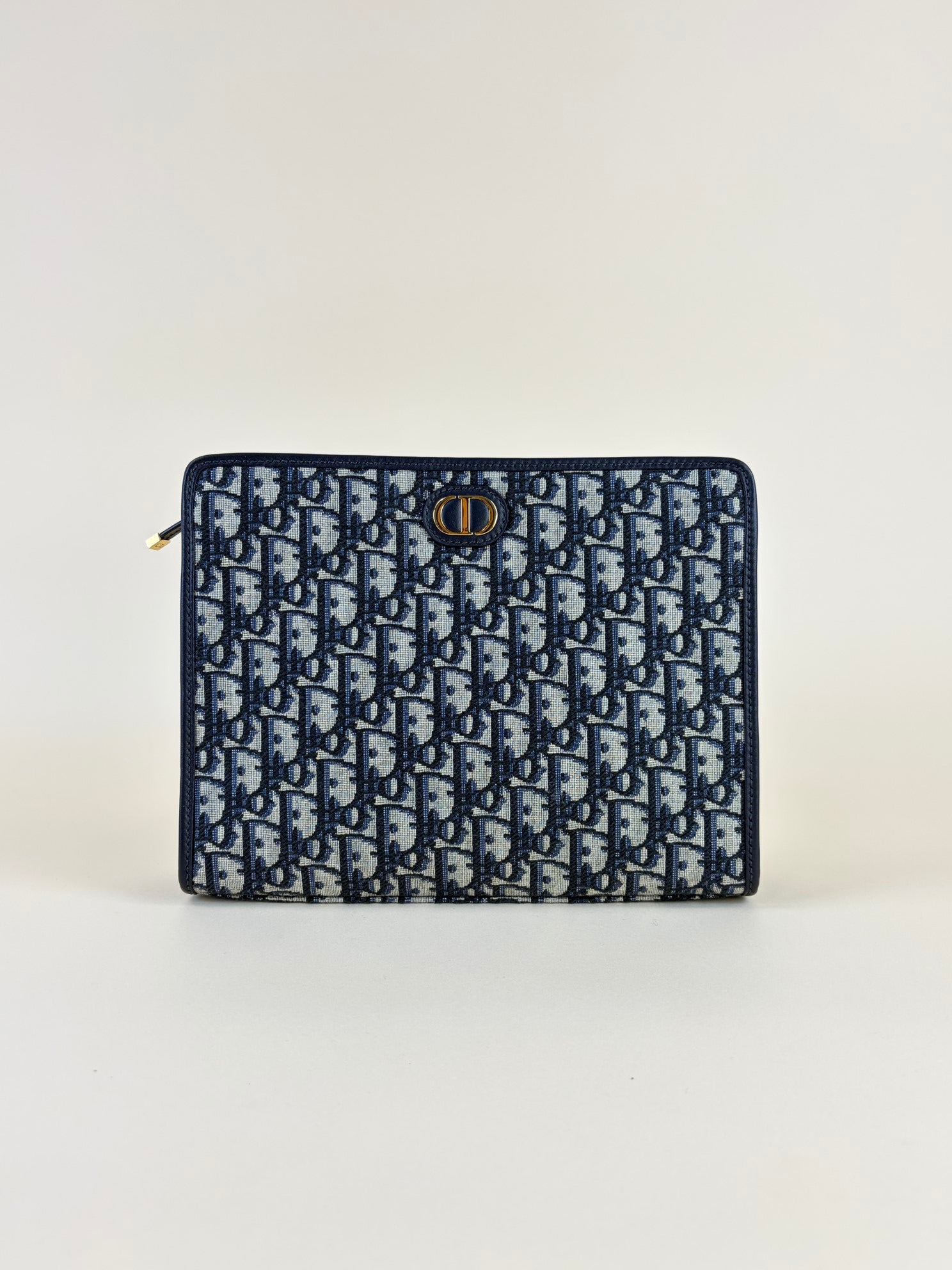 Christian Dior Blue 30 Montaigne Pouch