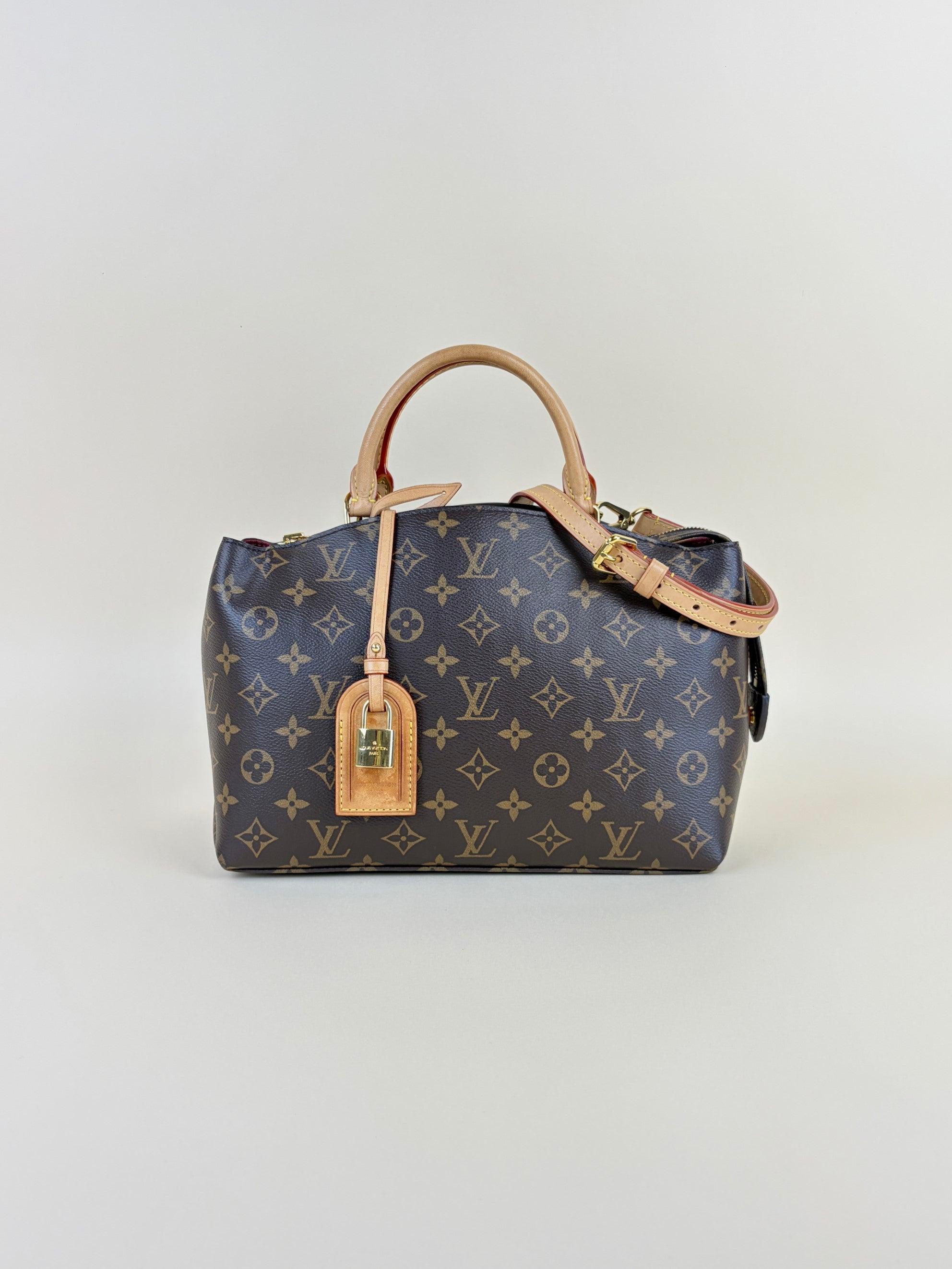 Louis Vuitton Monogram canvas petit palais tote bag