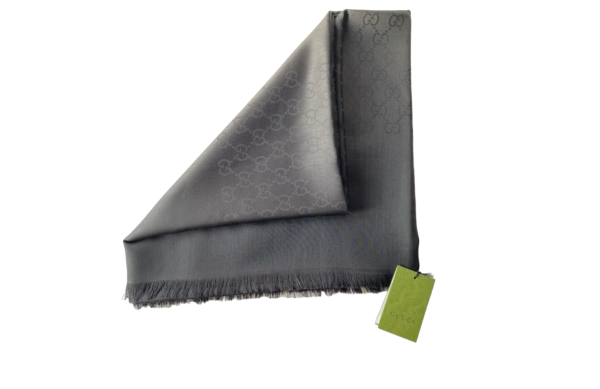 Gucci Black GG scarf-Scarf-Gucci-The Closet Egypt