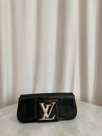 Louis Vuitton Black Electric Sobe Clutch-Clutch-Louis Vuitton-The Closet Egypt