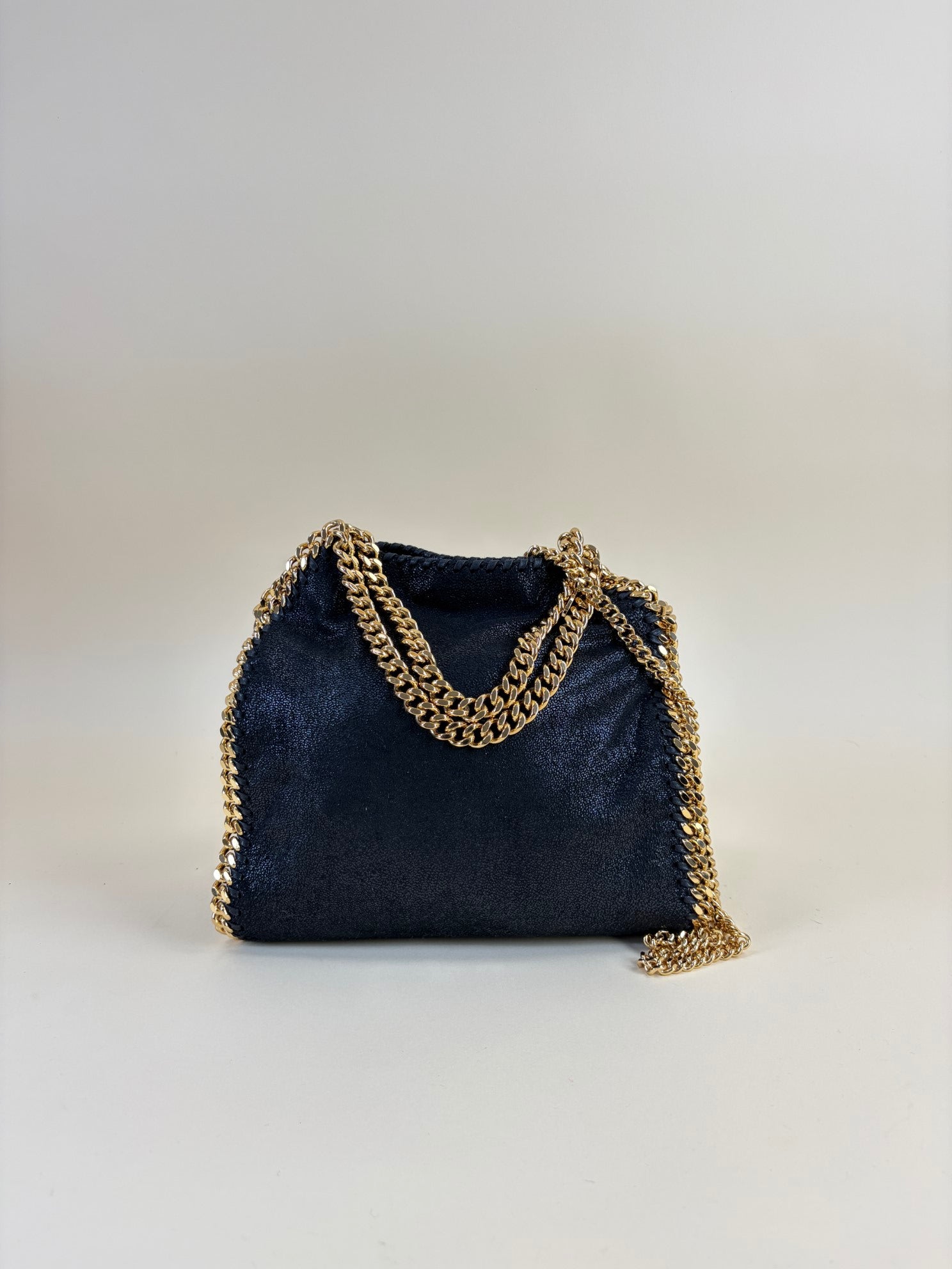 Stella McCartney black Falabella mini tote bag
