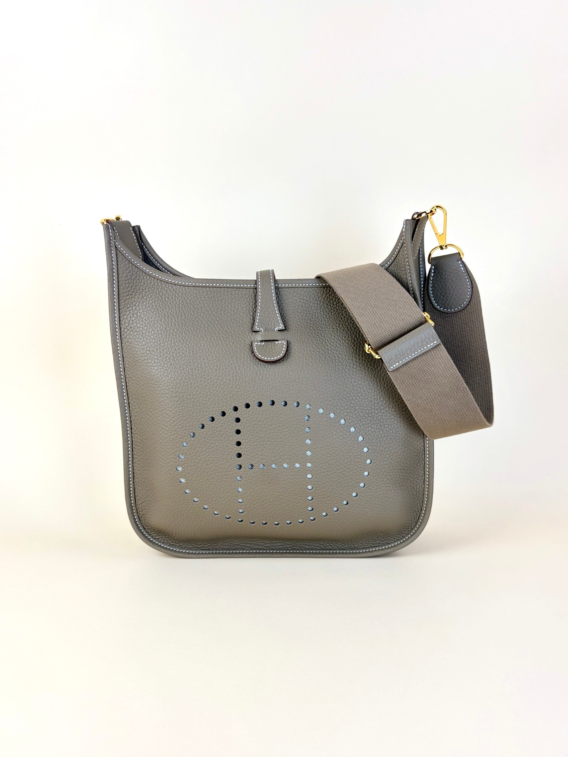 Hermes Etoupe Evelyne 29 III PM Bag