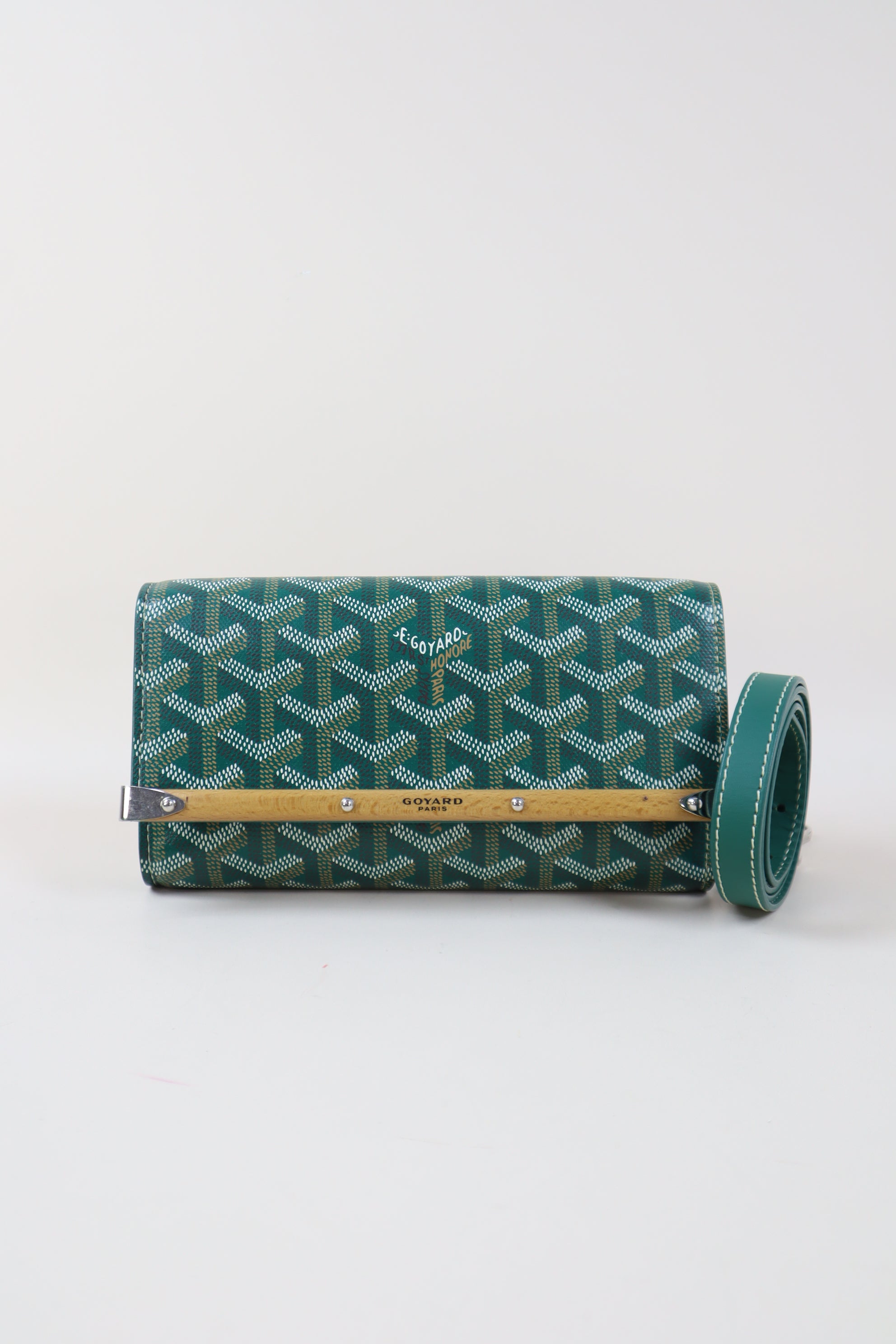 Goyard Green Monte Carlo Bag