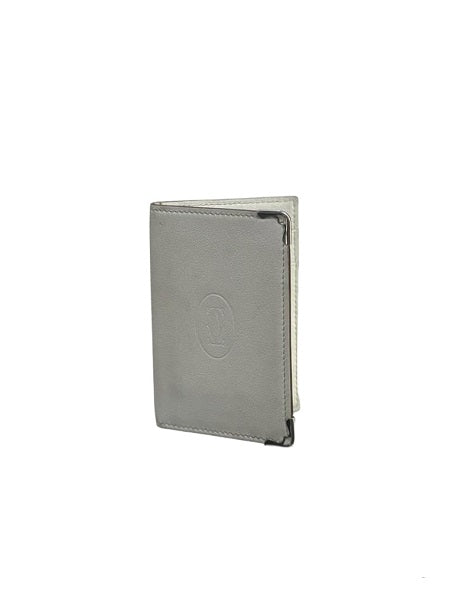 Cartier White Must De Cartier Wallet
