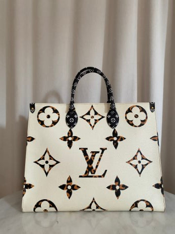 Louis Vuitton Ivory Monogram Jungle Onthego Bag-handbag-Louis Vuitton-The Closet Egypt