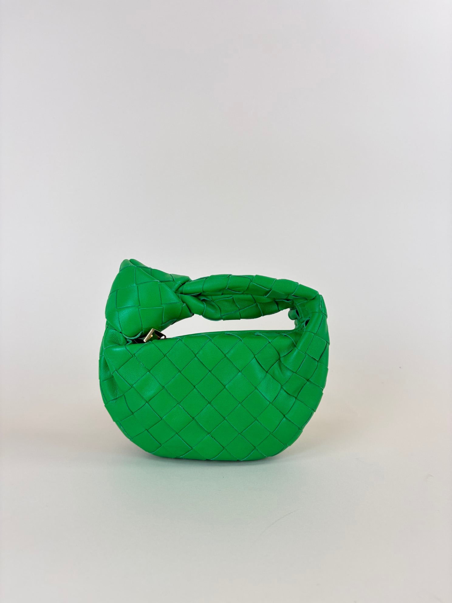 Bottega Veneta Green Intrecciato Candy Jodie Bag