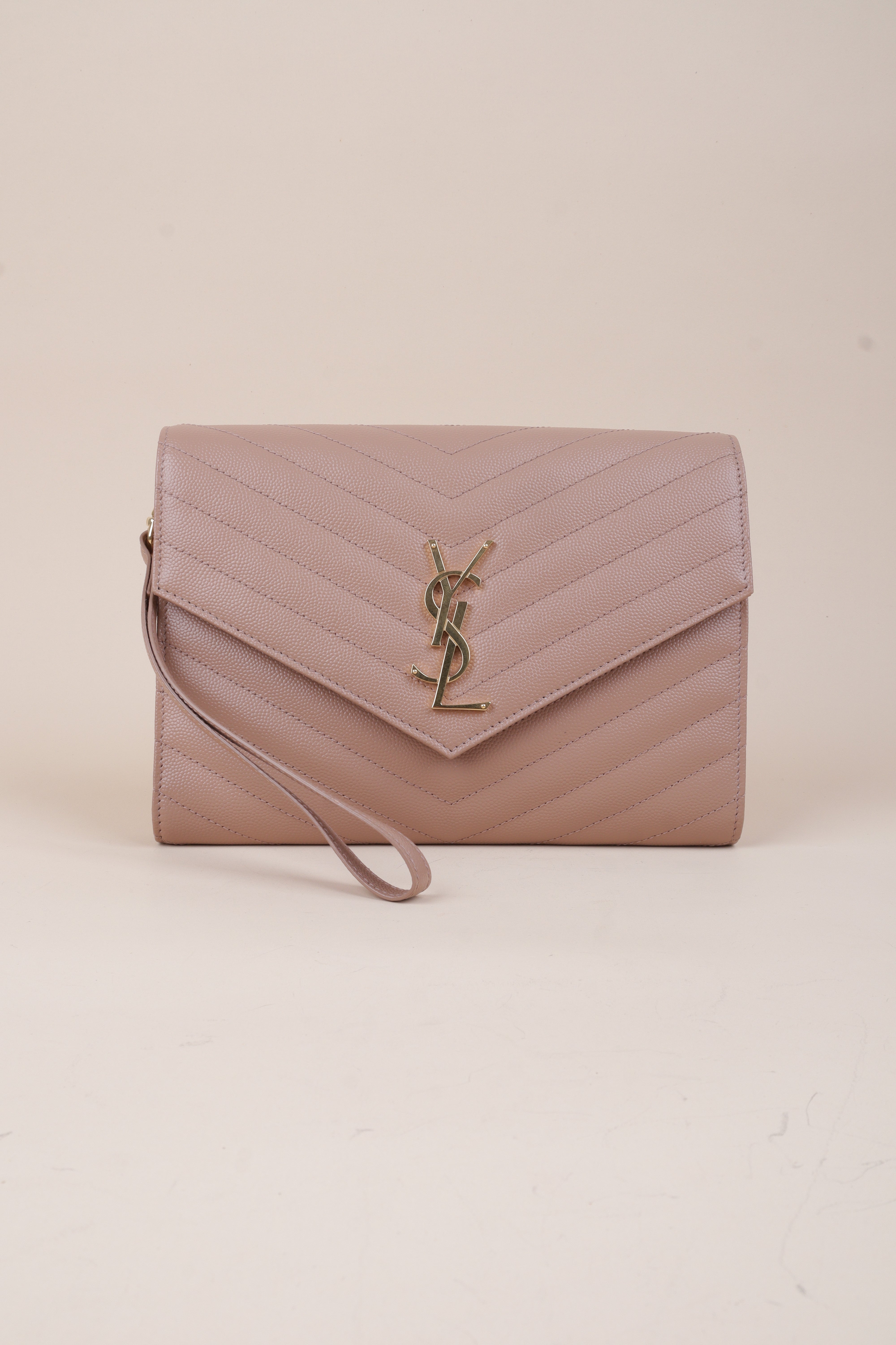 YSL nude Cassandre Pouch