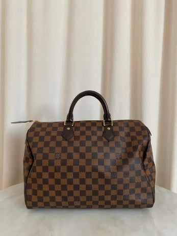 Louis Vuitton Damier Ebene Speedy 30 Bag - Main Image