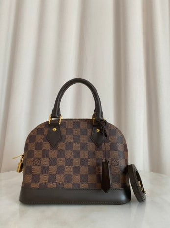 Louis Vuitton Damier Ebene Alma BB Bag-handbag-Louis Vuitton-The Closet Egypt