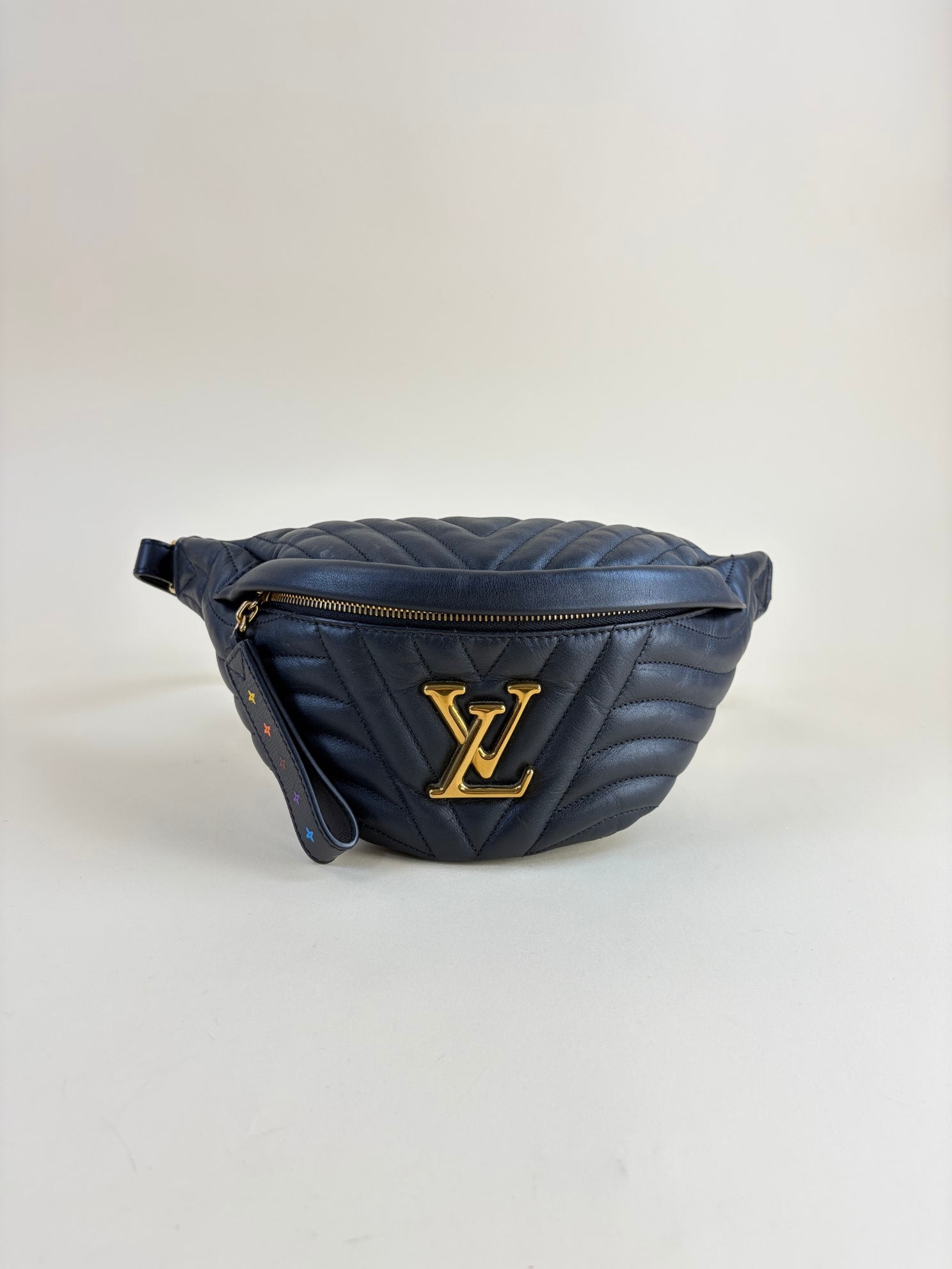 Louis Vuitton Black New Wave Bumbag