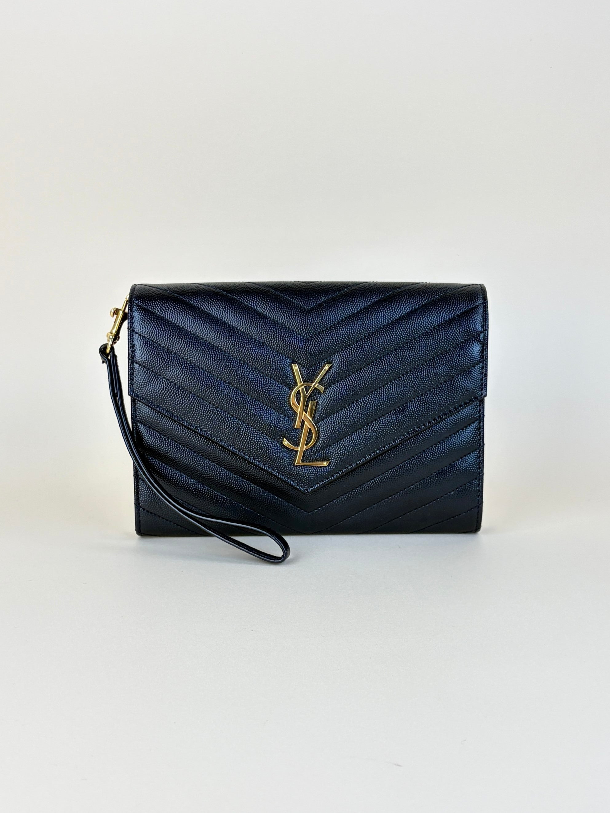 YSL Cassandre envelope pouch