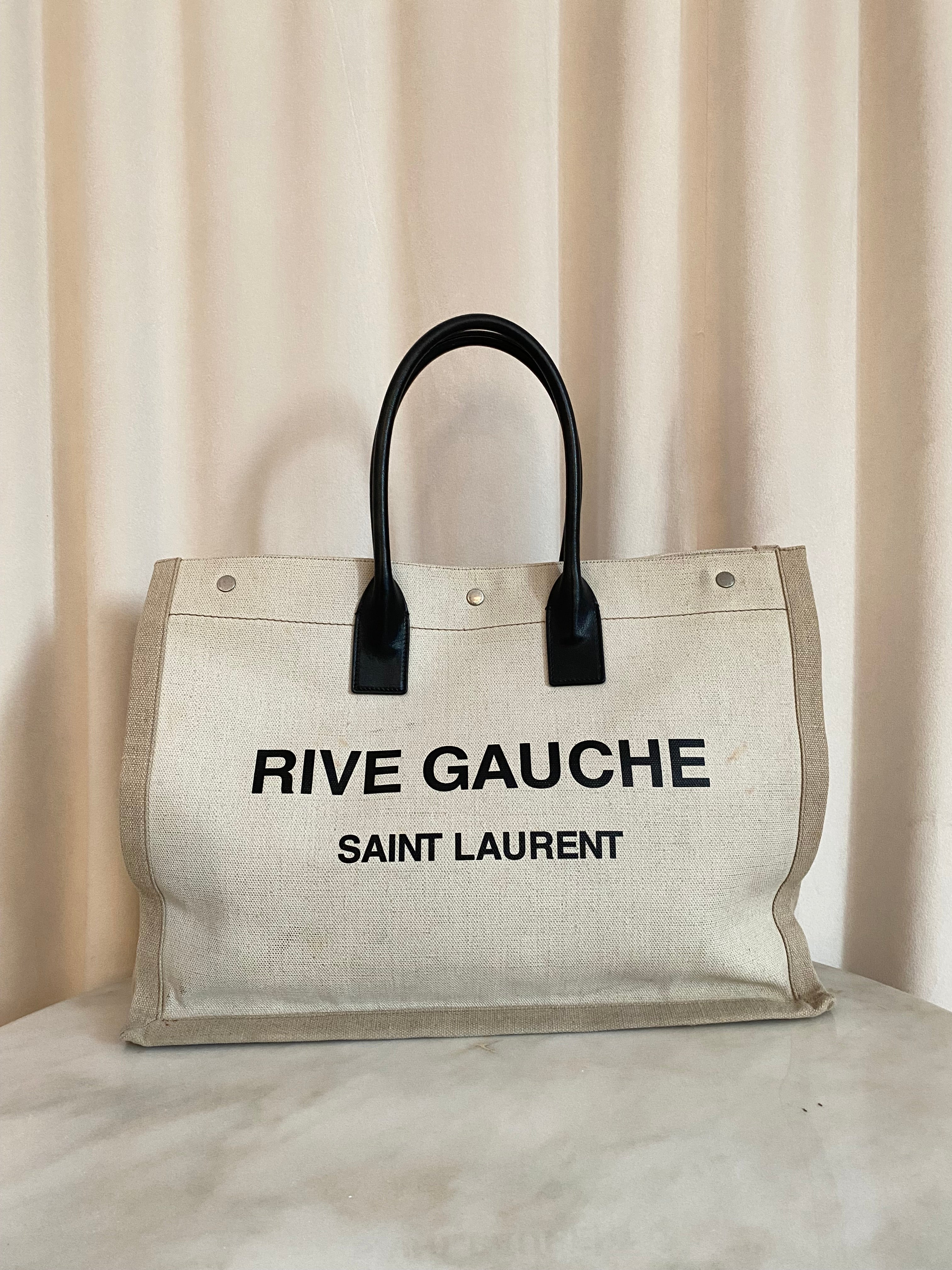 YSL Tricolor Rive Gauche Tote Large Bag-handbag-YSL-The Closet Egypt