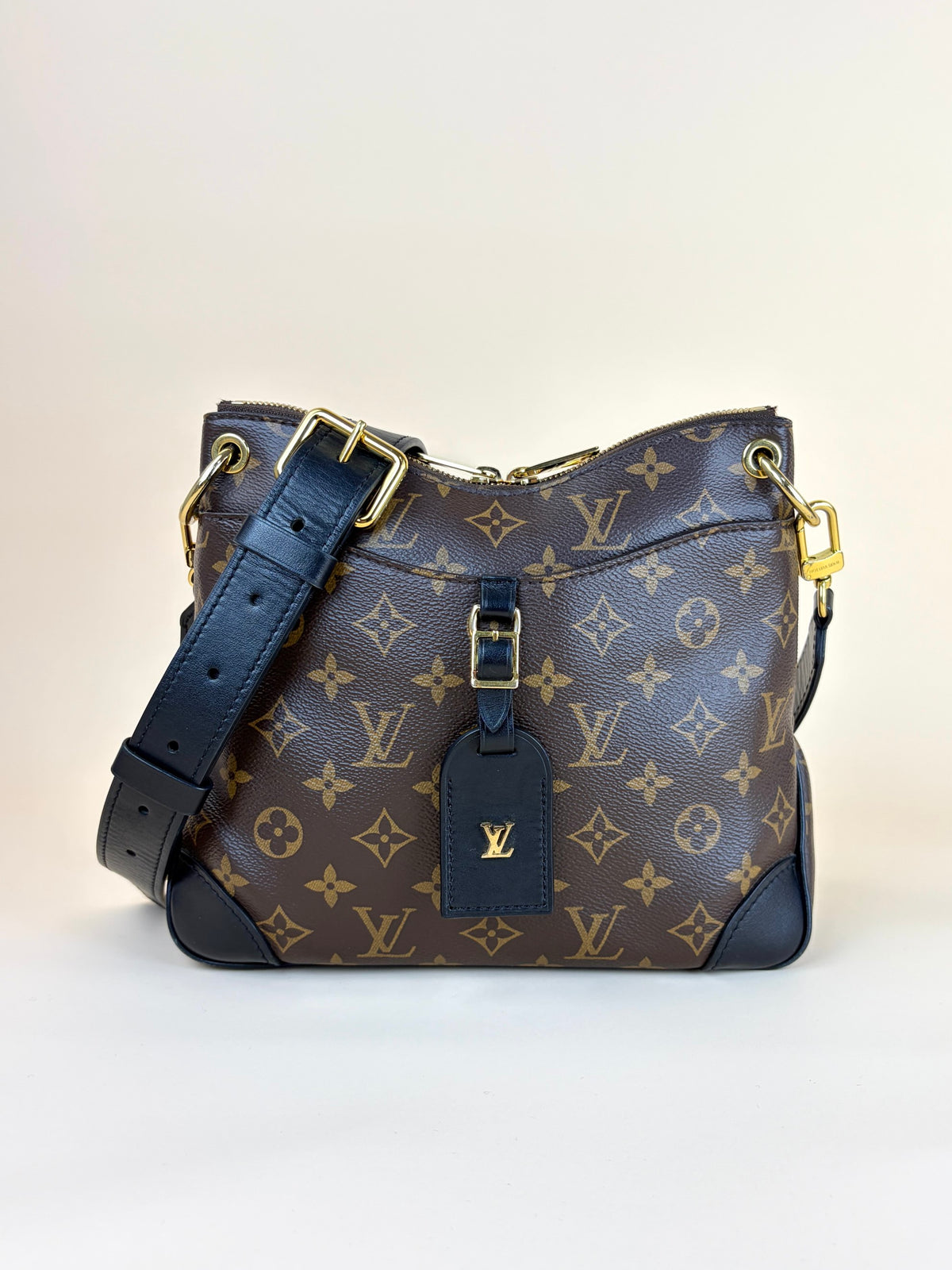 Louis Vuitton black monogram Odeon pm cross body