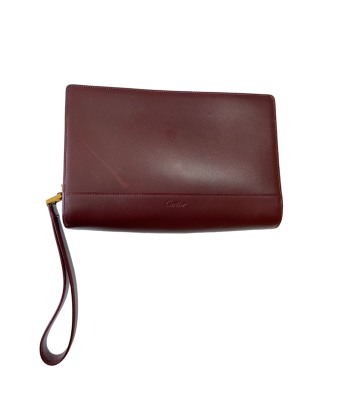 Cartier Dark Red Clutch-Clutch-Cartier-The Closet Egypt
