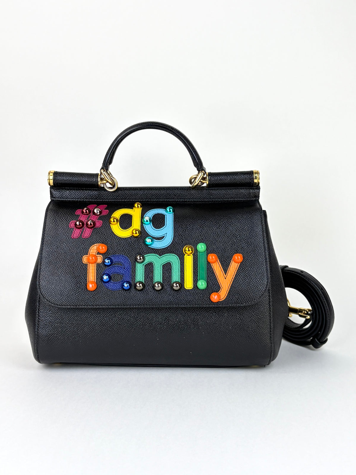 Dolce & Gabbana Black Sicily Family Medium